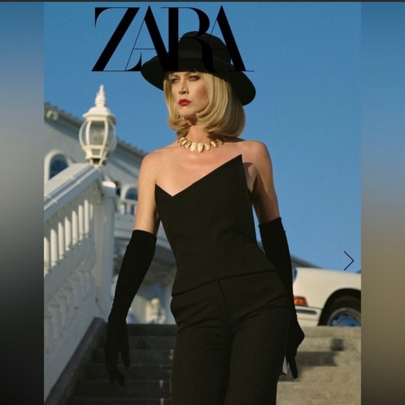 Zara Asymmetric Bustier Limited Edition - Picture 2 of 8